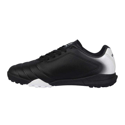 Black-White - Side - Umbro Childrens-Kids Calcio Flat Astro Turf Trainers