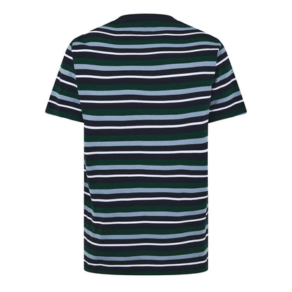 Yale Blue - Back - Original Penguin Mens 4 Stripes T-Shirt