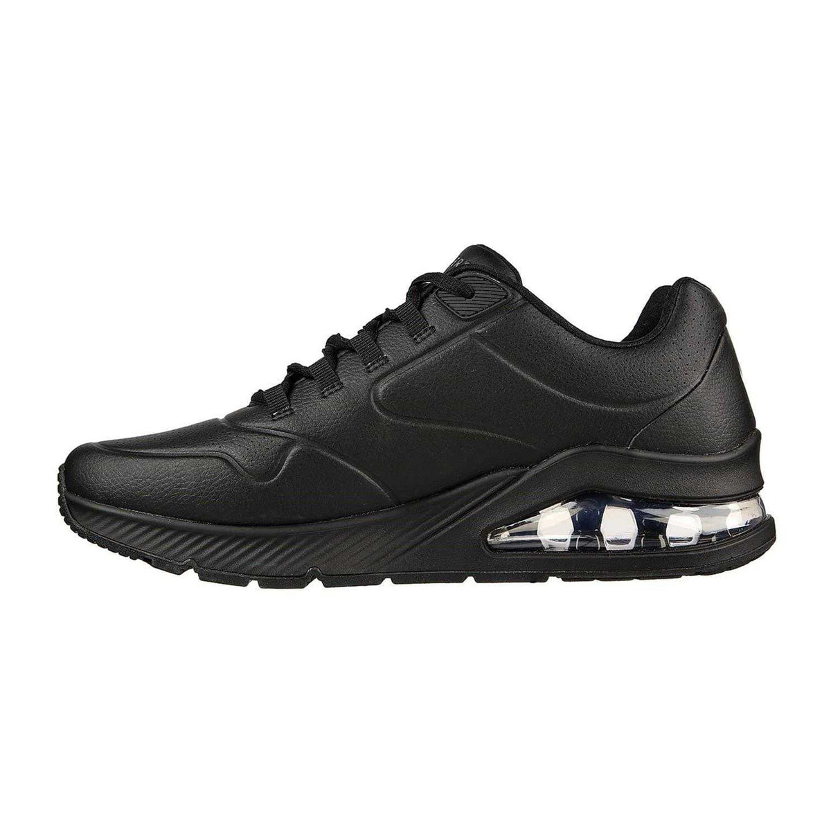 Black - Back - Skechers Mens Uno 2 Trainers