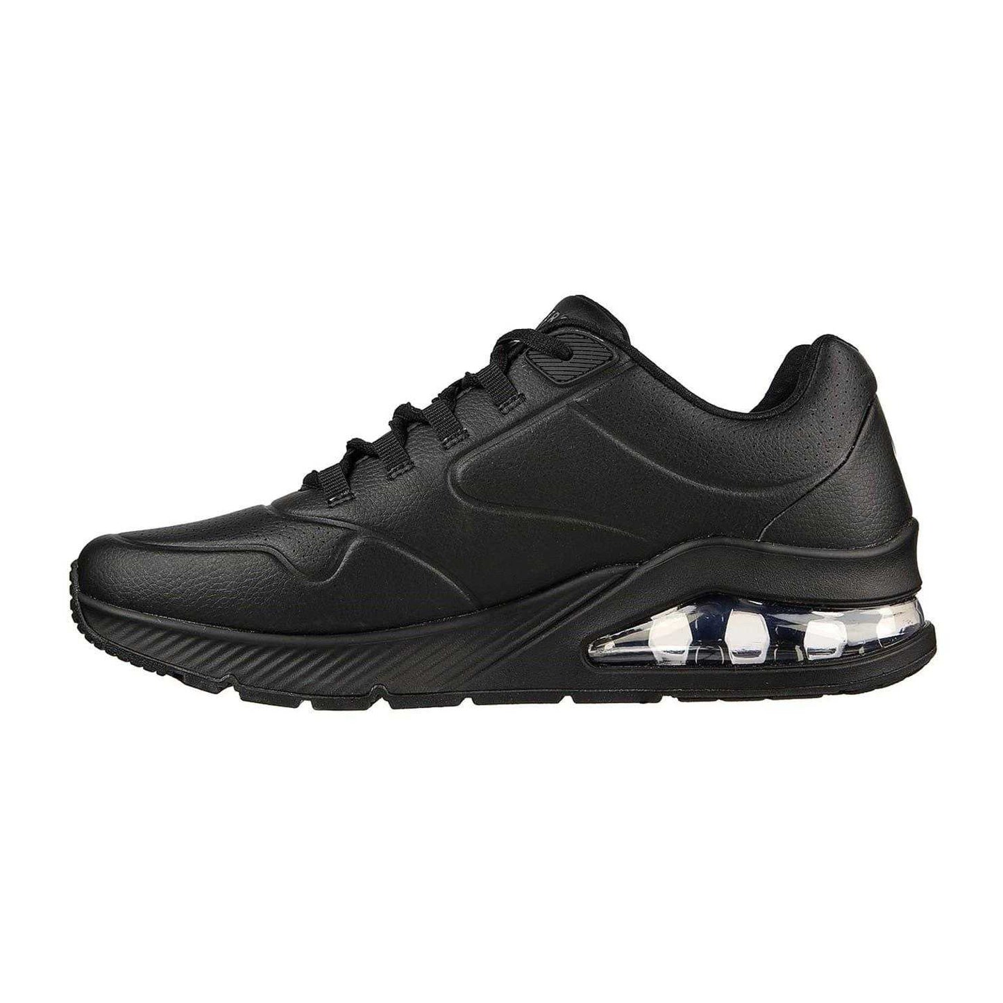Black - Back - Skechers Mens Uno 2 Trainers