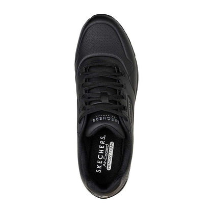Black - Side - Skechers Mens Uno 2 Trainers
