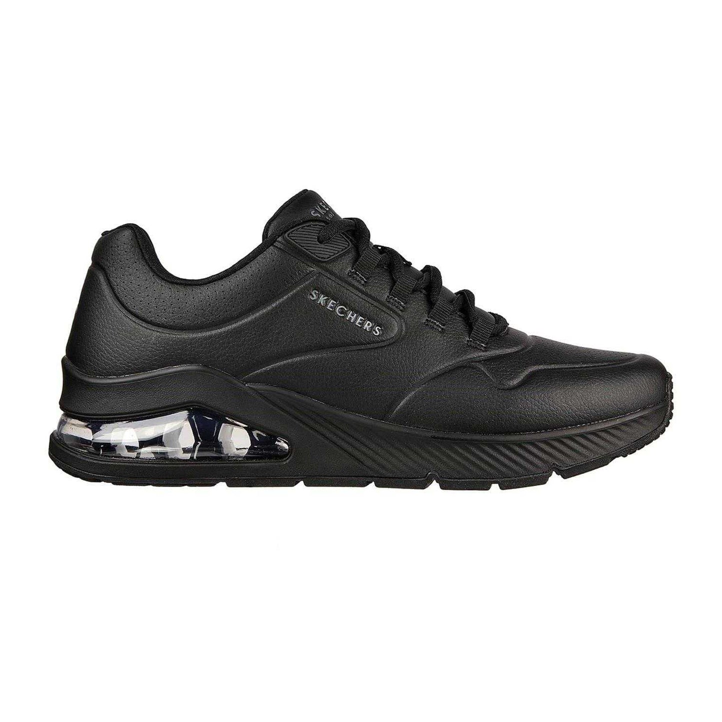 Black - Front - Skechers Mens Uno 2 Trainers