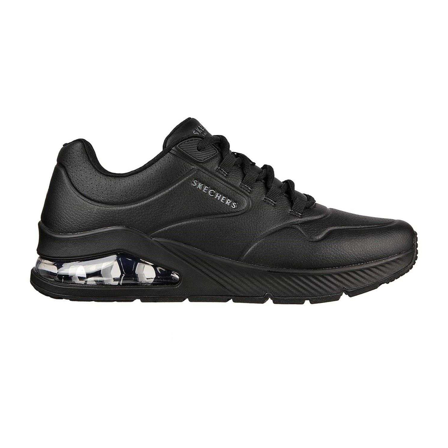Black - Front - Skechers Mens Uno 2 Trainers