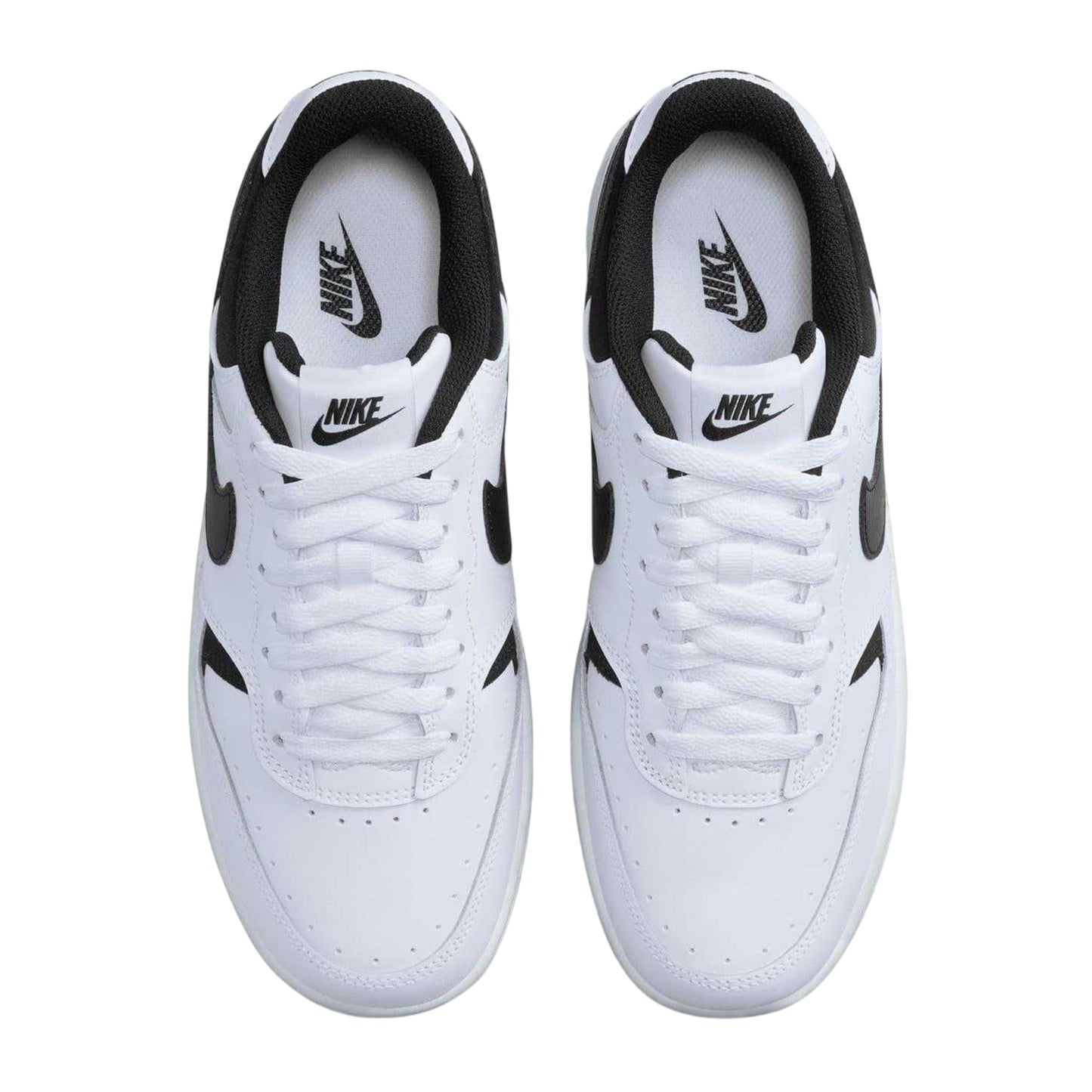White-Black - Lifestyle - Nike Womens-Ladies Gamma Force Leather Platform Trainers