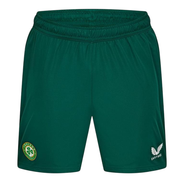 Green - Front - Castore Mens Ireland Sport Shorts