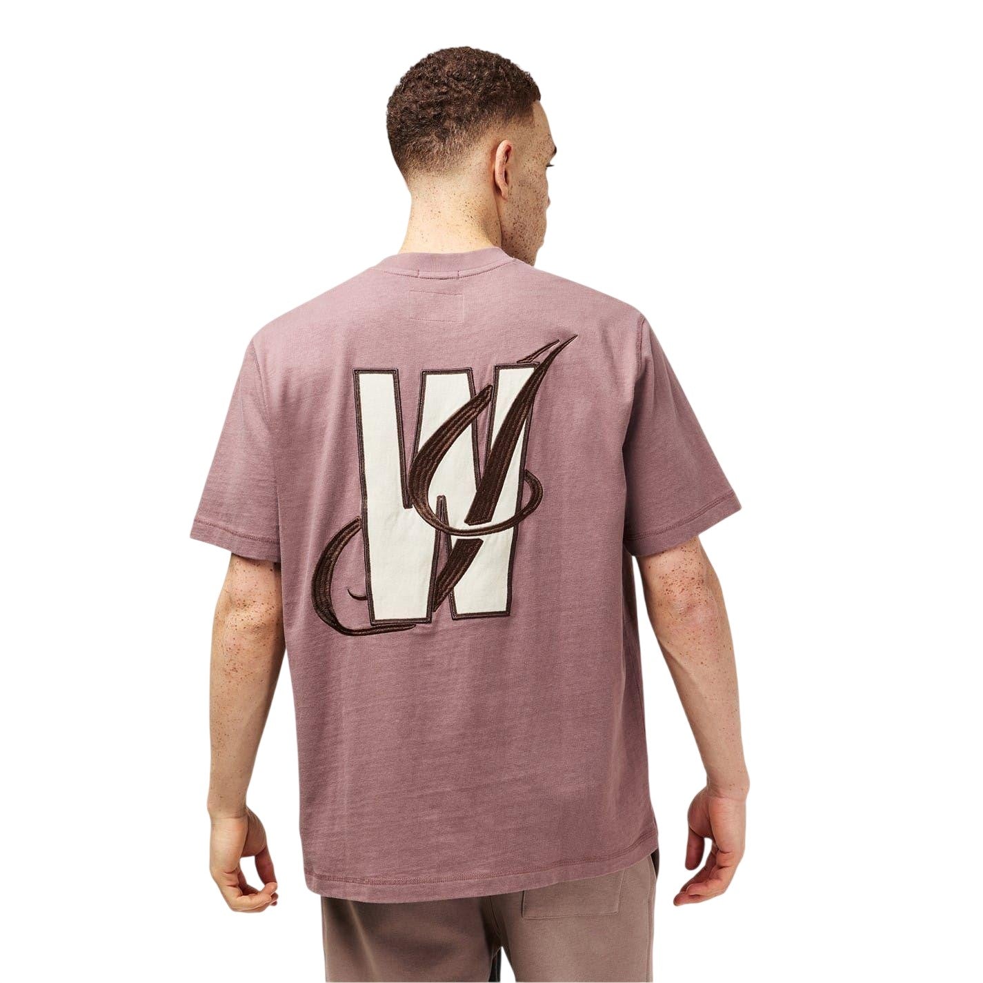 Brick - Back - Jack Wills Mens Back Print Crew Neck T-Shirt