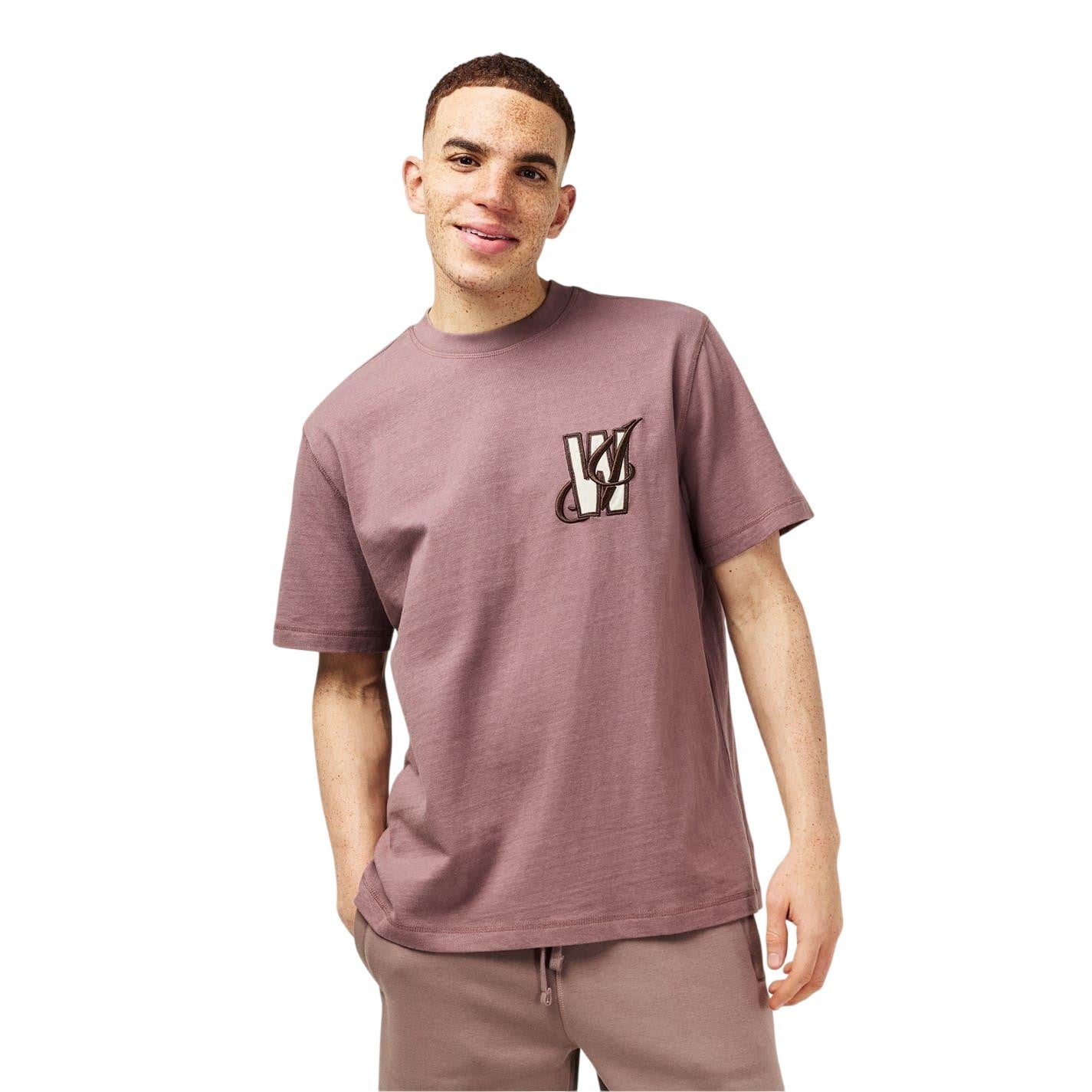 Brick - Lifestyle - Jack Wills Mens Back Print Crew Neck T-Shirt