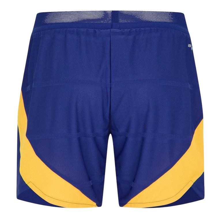 Blue - Back - Adidas Womens-Ladies Federación Ecuatoriana de Fútbol Shorts