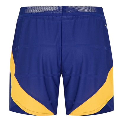 Blue - Back - Adidas Womens-Ladies Federación Ecuatoriana de Fútbol Shorts