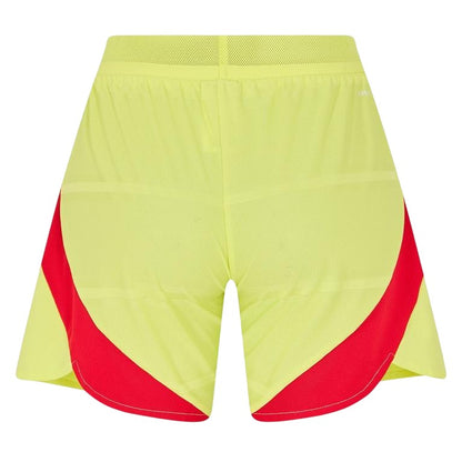 Yellow - Back - Adidas Womens-Ladies Federación Ecuatoriana de Fútbol Shorts