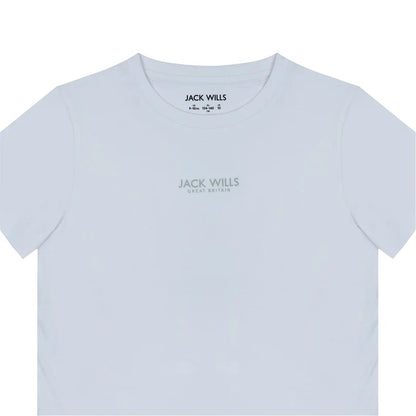 White - Side - Jack Wills Childrens-Kids Core T-Shirt