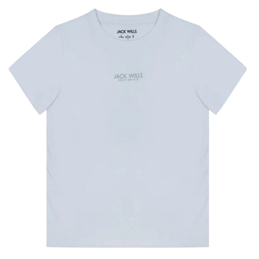 White - Front - Jack Wills Childrens-Kids Core T-Shirt