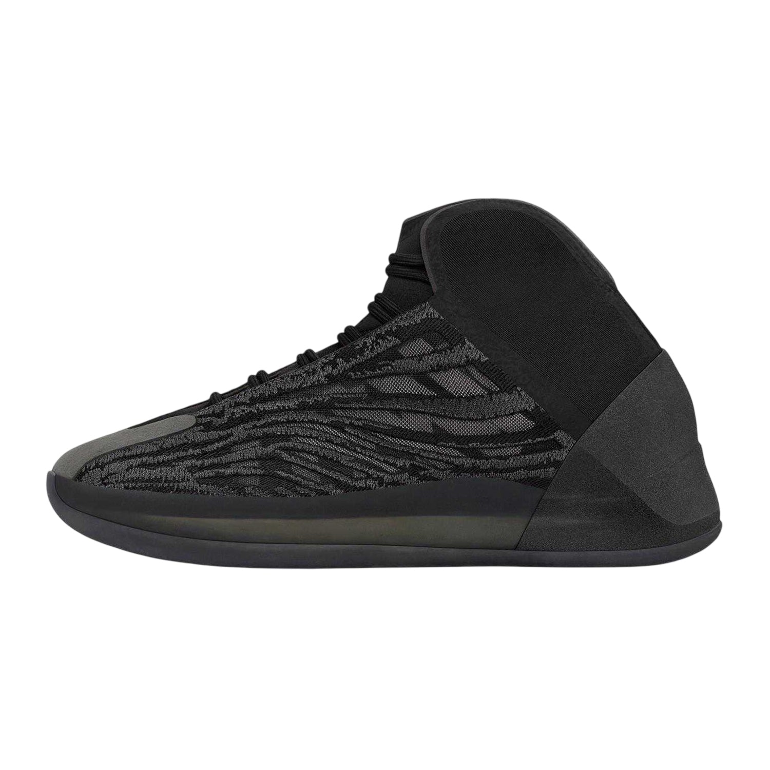 Onyx - Back - Yeezy Mens Quantum Suede Shoes