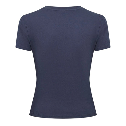 Taupe - Back - Jack Wills Womens-Ladies Baby Slim T-Shirt