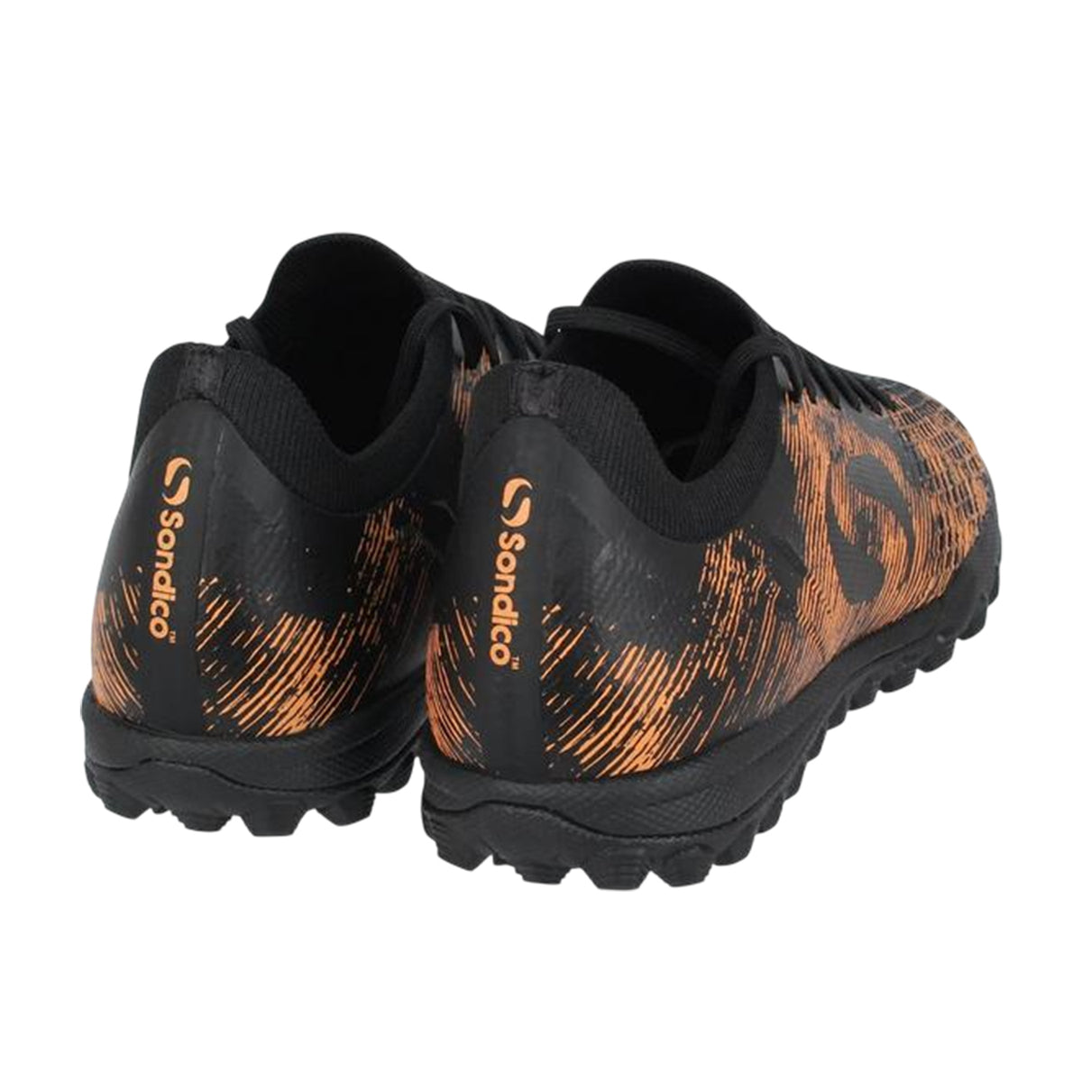 Black-Orange - Back - Sondico Mens Blaze Astro Turf Trainers