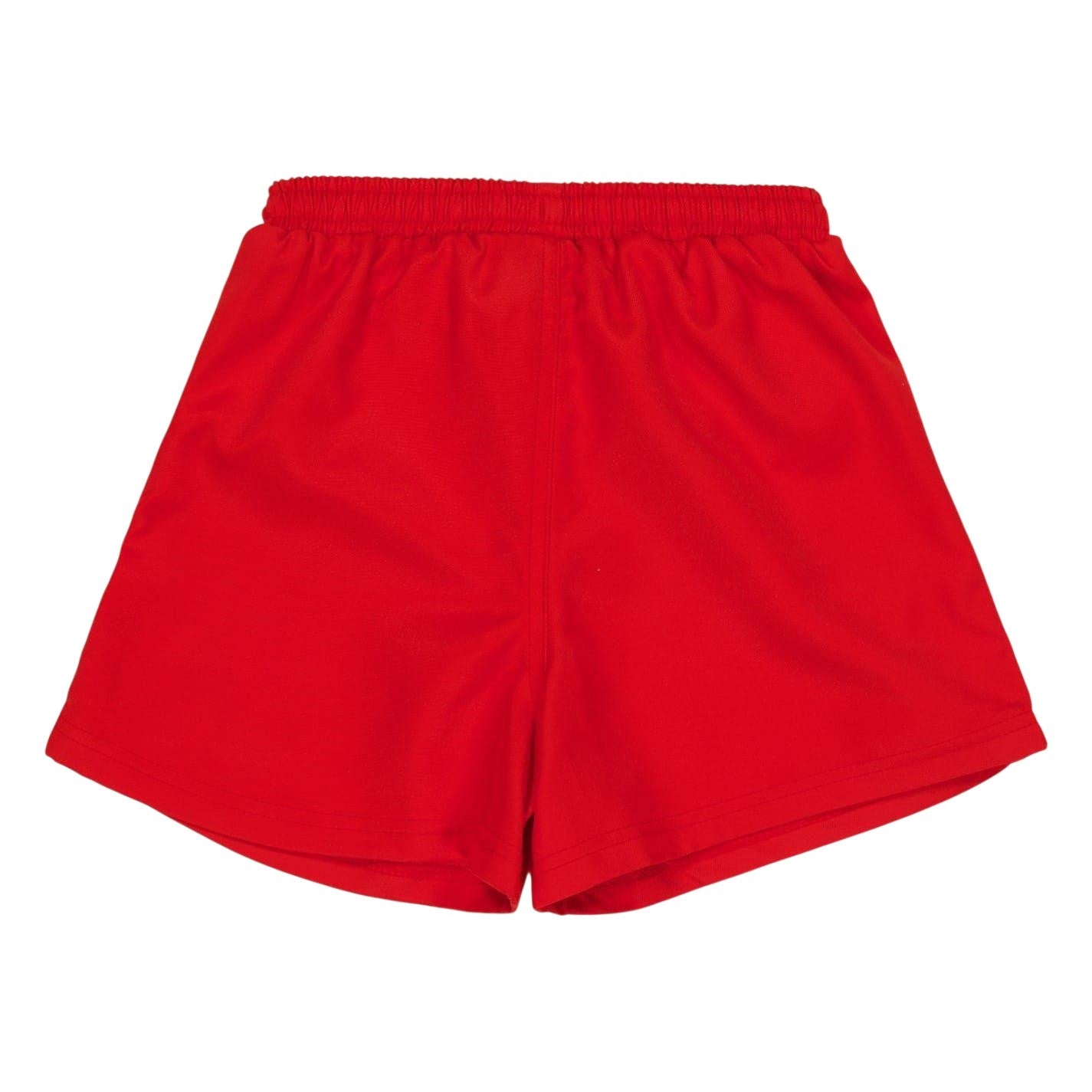 Red - Back - Gilbert Childrens-Kids Rugby Shorts
