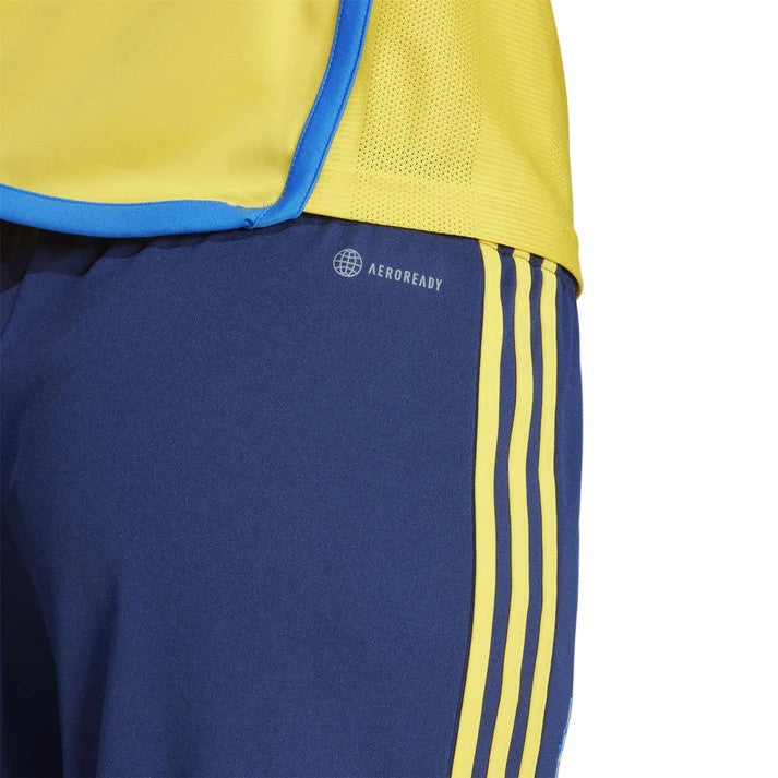 Team Navy Blue - Lifestyle - Adidas Womens-Ladies Team Sweden FA Sport Football Shorts