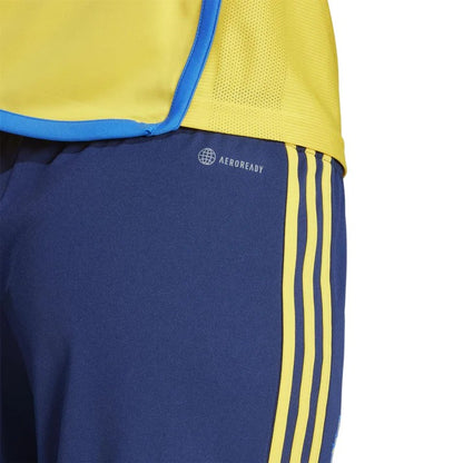 Team Navy Blue - Lifestyle - Adidas Womens-Ladies Team Sweden FA Sport Football Shorts