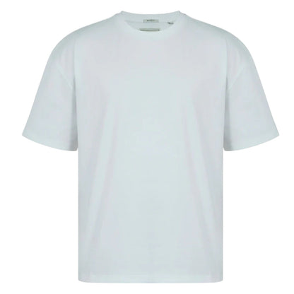 White - Front - Jack Wills Mens Single Jersey Boxy T-Shirt