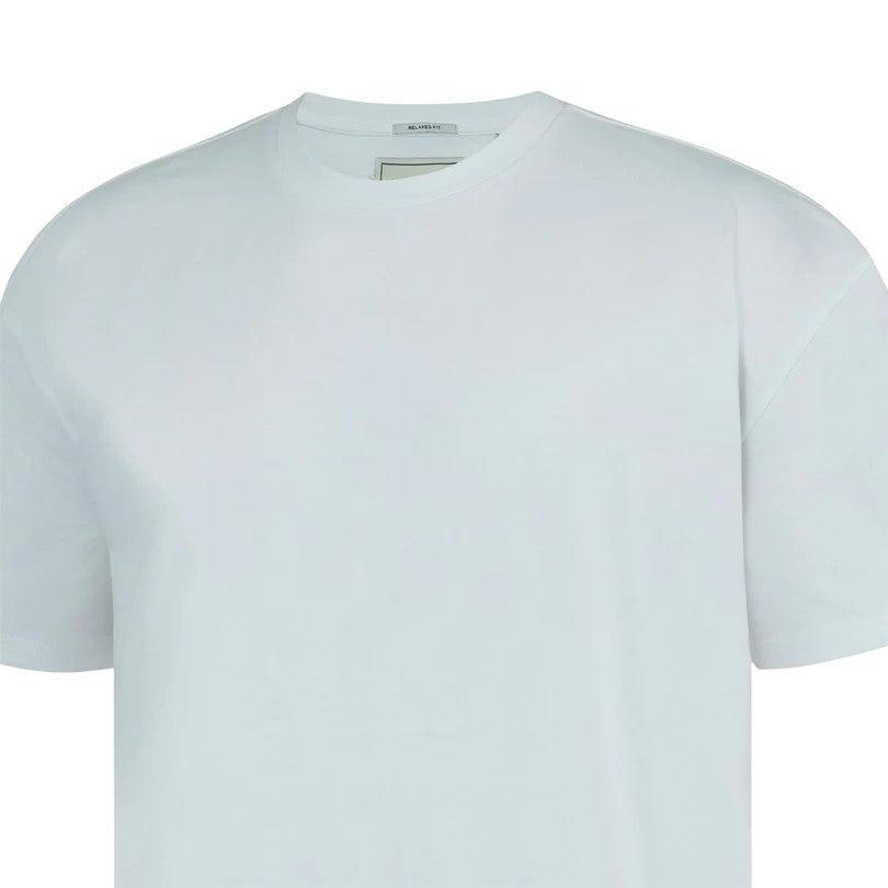 White - Side - Jack Wills Mens Single Jersey Boxy T-Shirt