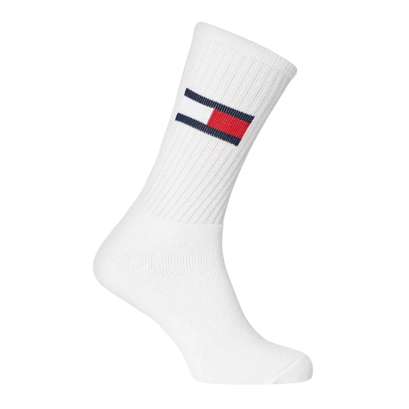 Blue-White - Side - Tommy Jeans Mens Crew Socks (Pack of 2)