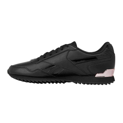 Triple Black - Back - Reebok Womens-Ladies Royal Glide Flat Trainers