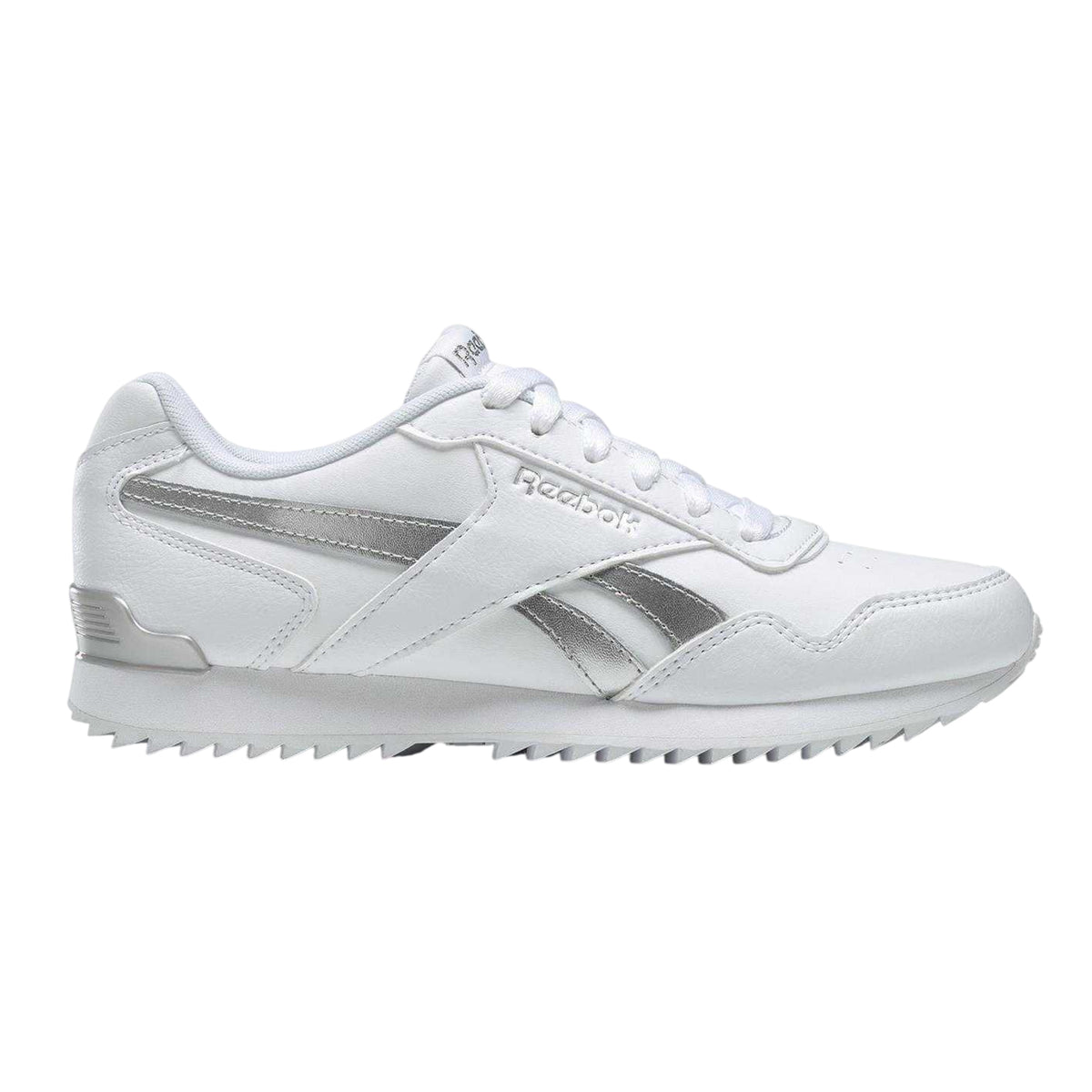 White - Front - Reebok Womens-Ladies Royal Glide Flat Trainers