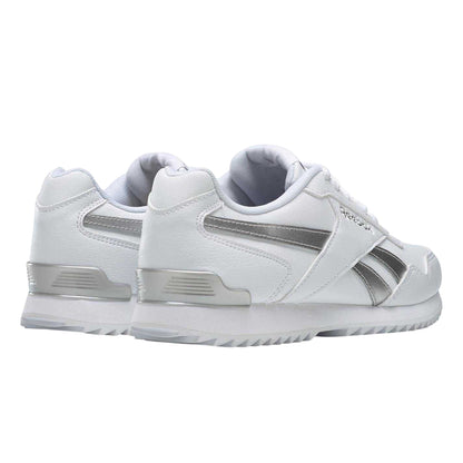 White - Back - Reebok Womens-Ladies Royal Glide Flat Trainers