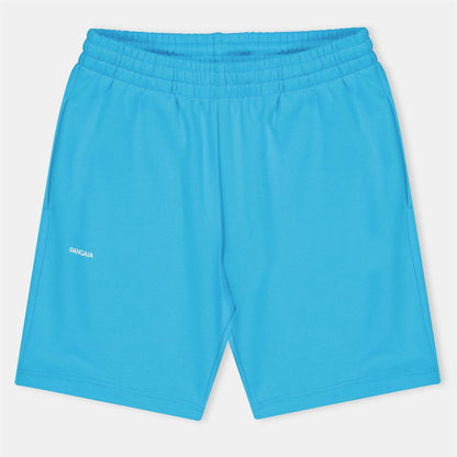 Turquoise - Front - Pangaia Childrens-Kids 365 Long Length Shorts