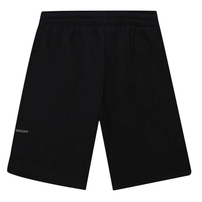 Black - Back - Pangaia Childrens-Kids 365 Long Length Shorts