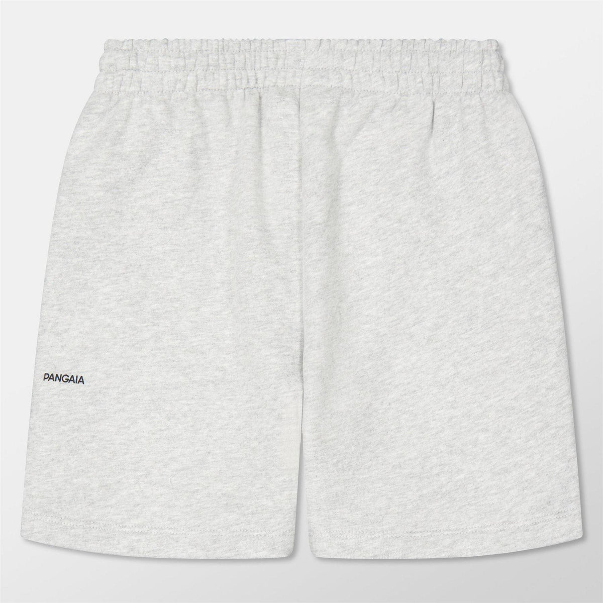 Grey Marl - Back - Pangaia Childrens-Kids 365 Long Length Shorts