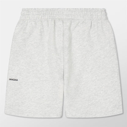 Grey Marl - Back - Pangaia Childrens-Kids 365 Long Length Shorts