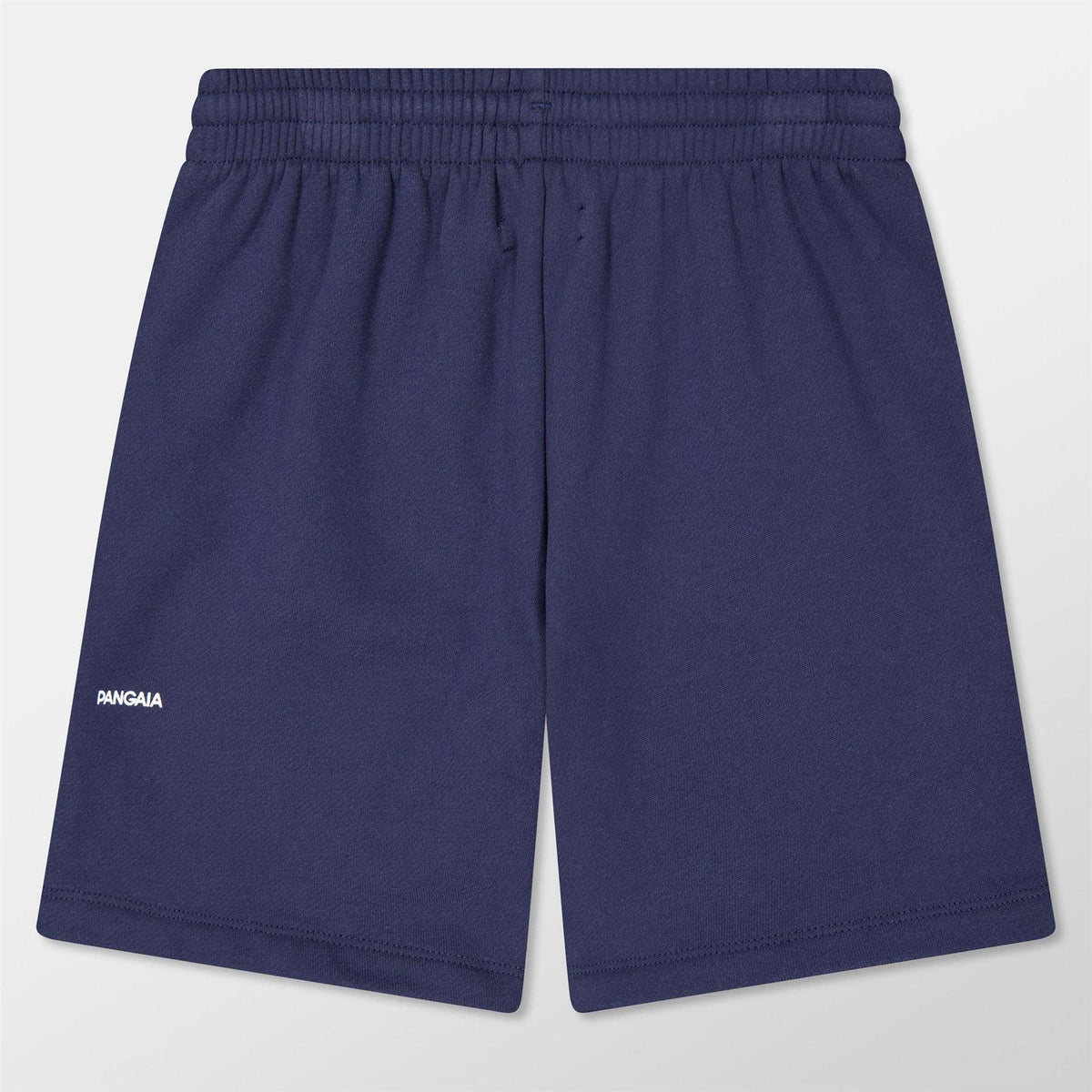 Navy Blue - Back - Pangaia Childrens-Kids 365 Long Length Shorts