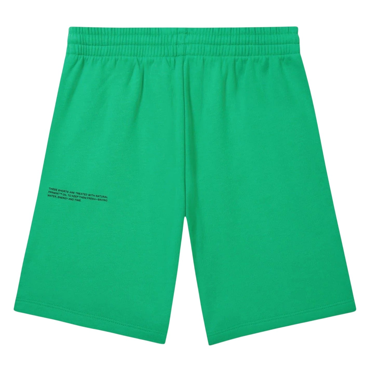 Jade Green - Front - Pangaia Childrens-Kids 365 Long Length Shorts
