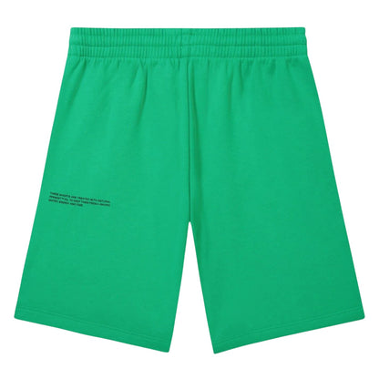 Jade Green - Front - Pangaia Childrens-Kids 365 Long Length Shorts