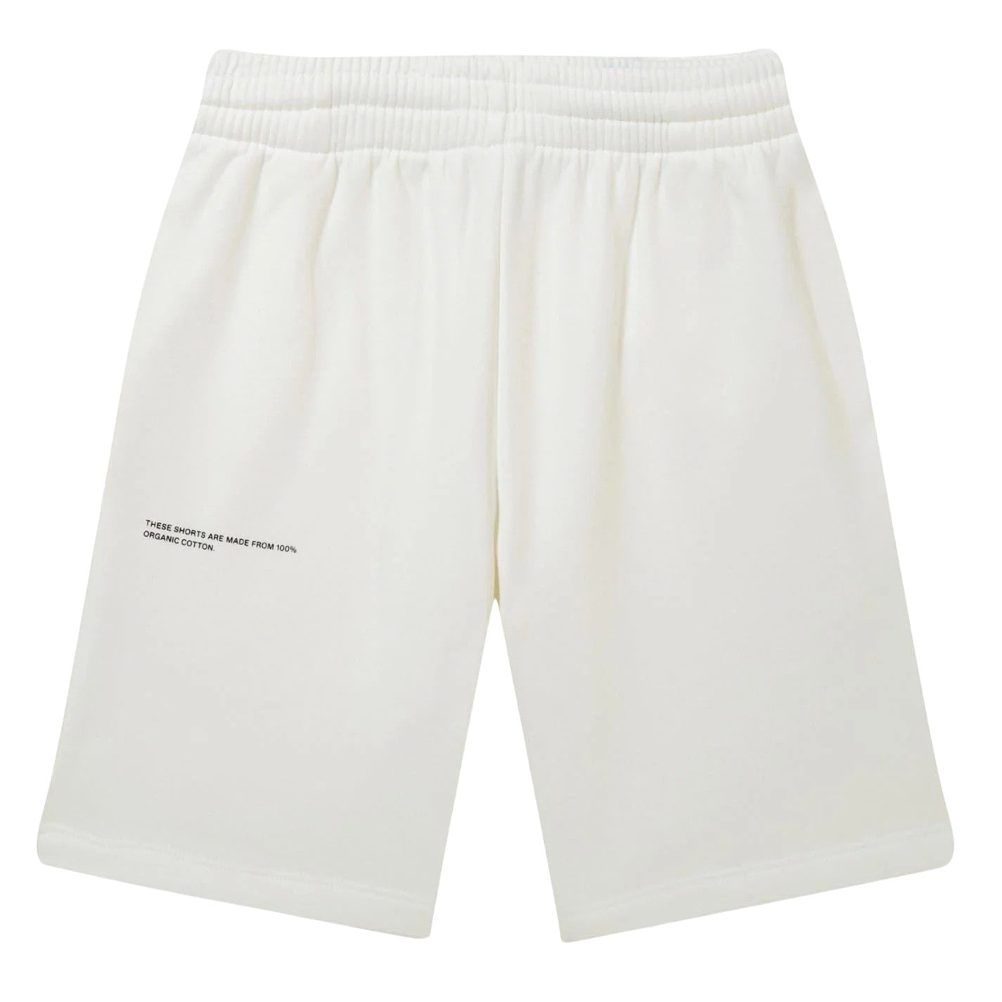 Off White - Front - Pangaia Childrens-Kids 365 Long Length Shorts