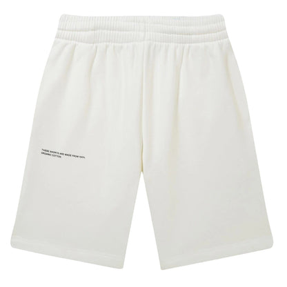 Off White - Front - Pangaia Childrens-Kids 365 Long Length Shorts