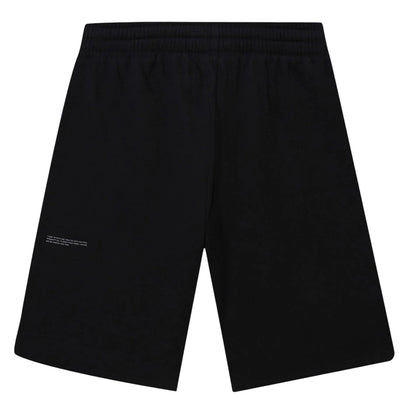 Black - Front - Pangaia Childrens-Kids 365 Long Length Shorts