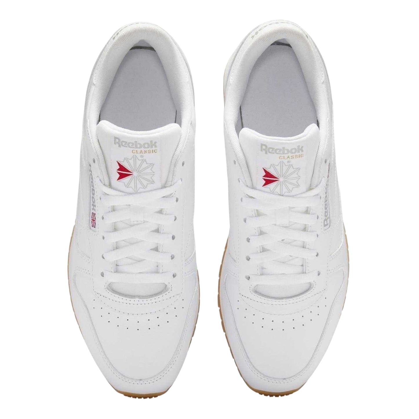 White-Gum - Lifestyle - Reebok Mens Classic Leather Trainers