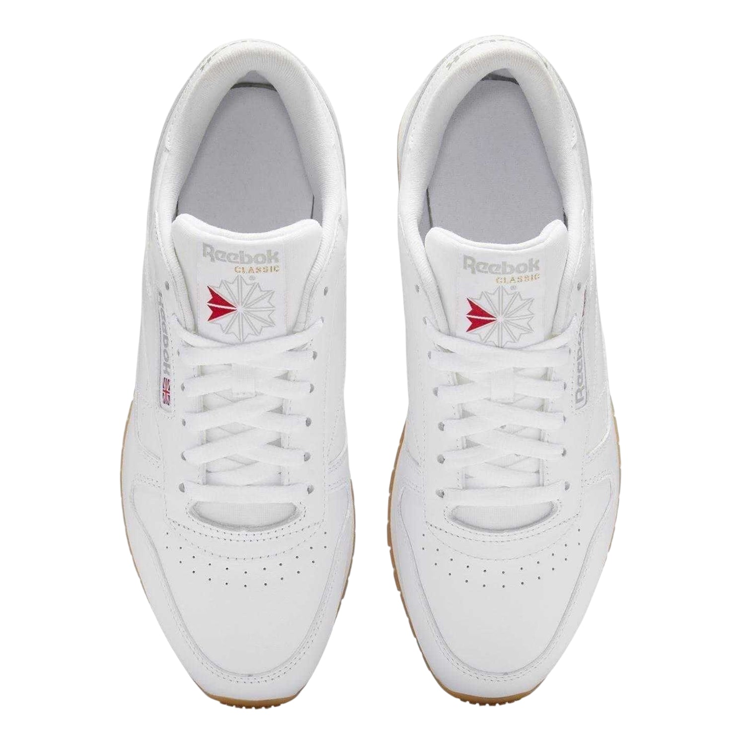 White-Gum - Lifestyle - Reebok Mens Classic Leather Trainers