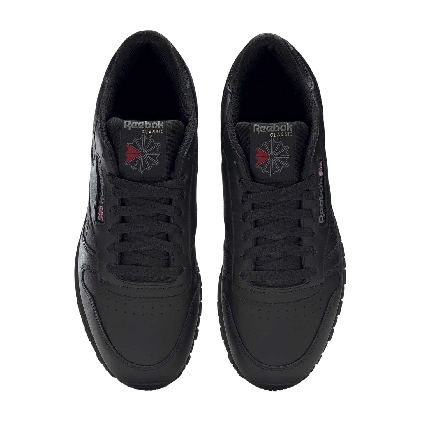 Black - Lifestyle - Reebok Mens Classic Leather Trainers