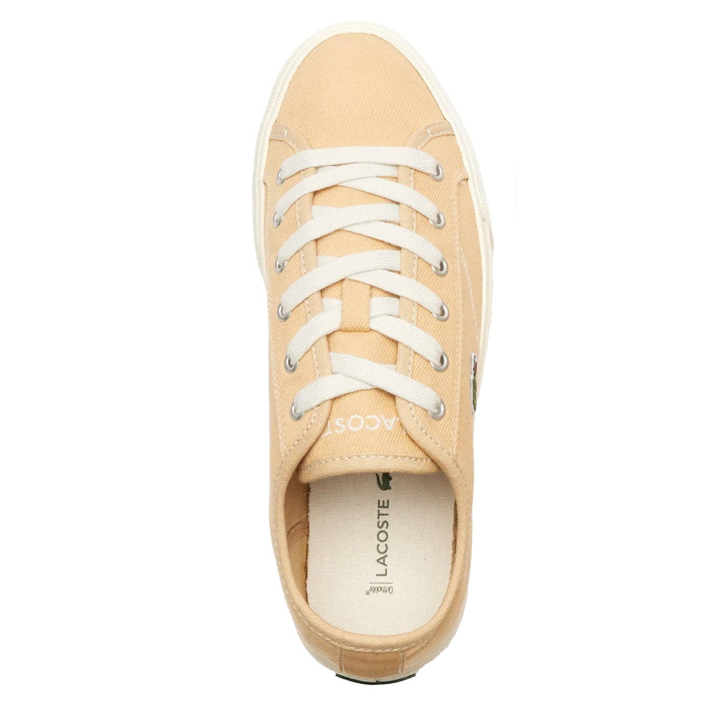 Brown - Side - Lacoste Mens Backcourt Leather Trainers