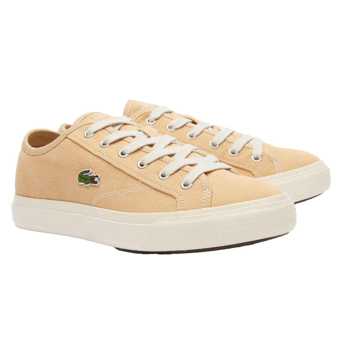 Brown - Pack Shot - Lacoste Mens Backcourt Leather Trainers