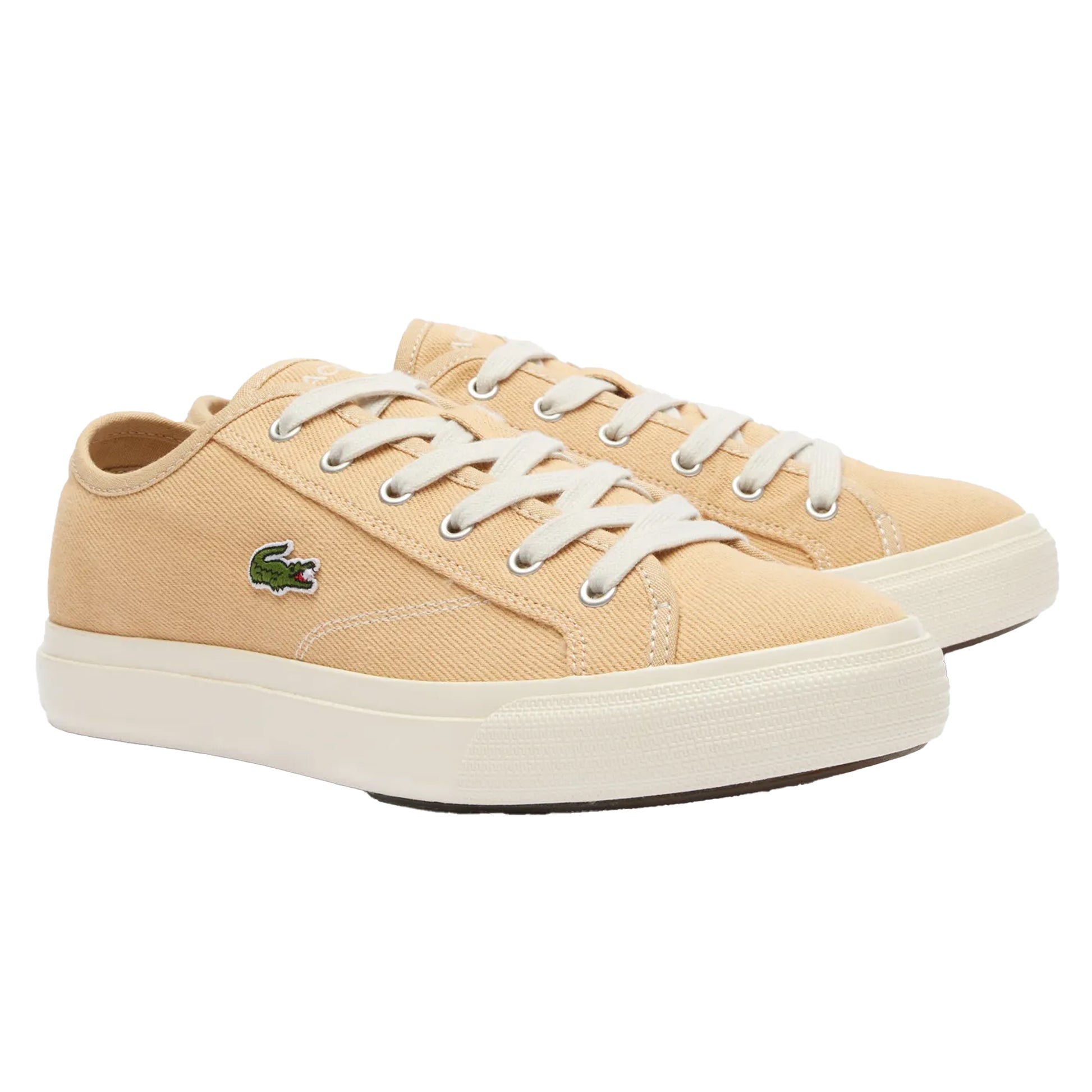 Brown - Pack Shot - Lacoste Mens Backcourt Leather Trainers