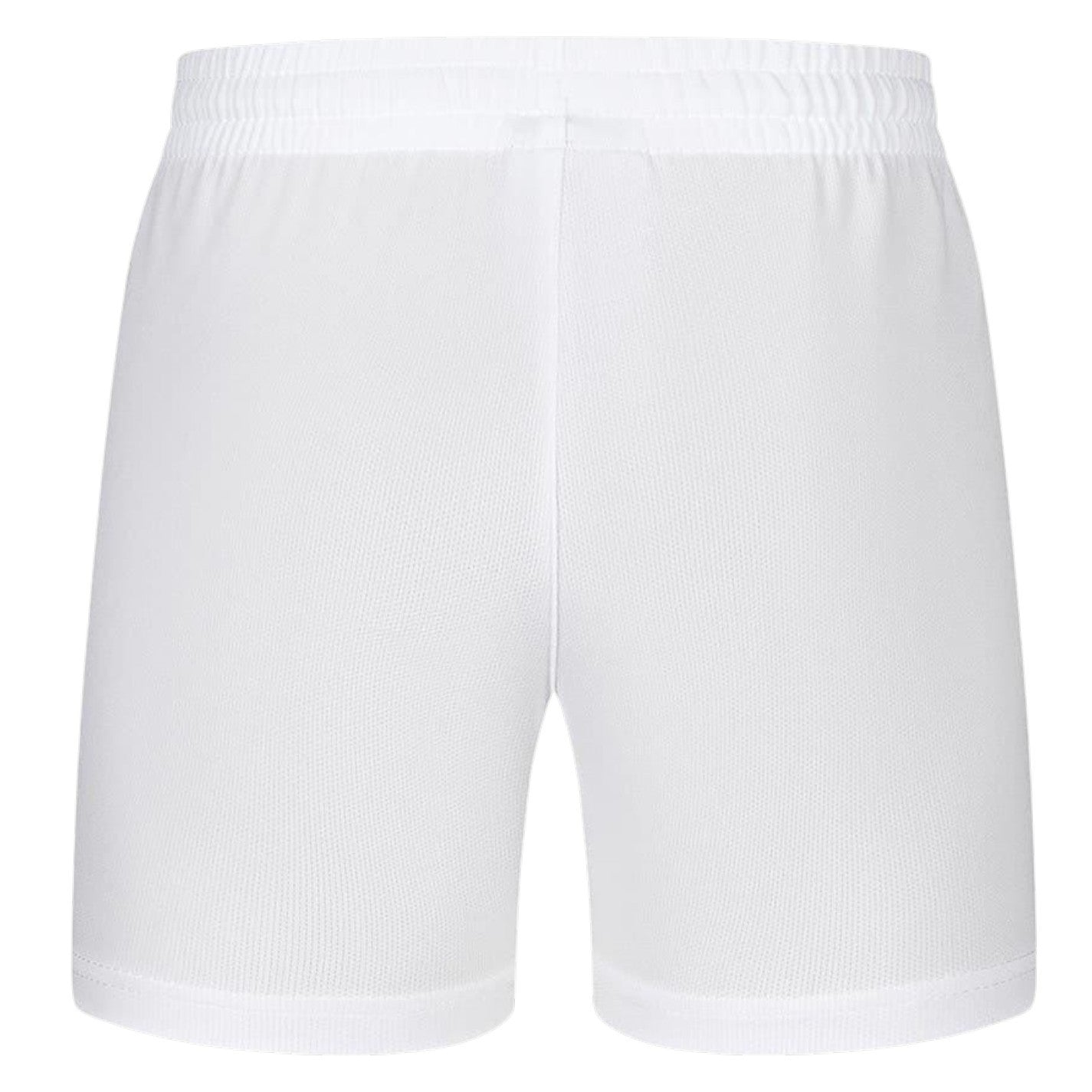 White - Back - Kelme Childrens-Kids Football Shorts