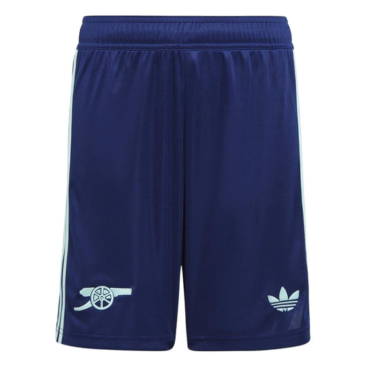 Blue - Front - Adidas Childrens-Kids Third Arsenal FC Football Shorts