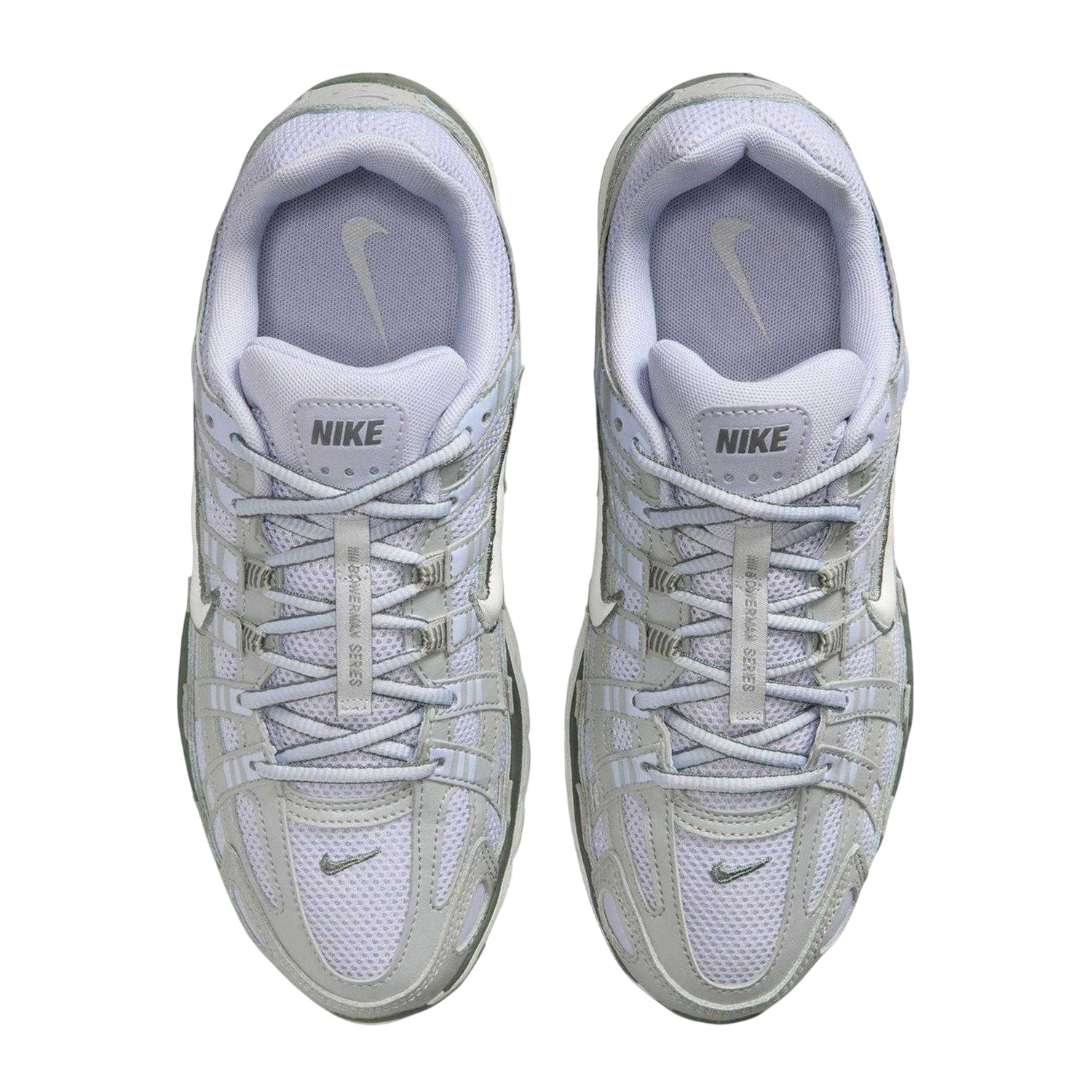 Ghost - Lifestyle - Nike Womens-Ladies P-6000 Leather Chunky Sole Trainers