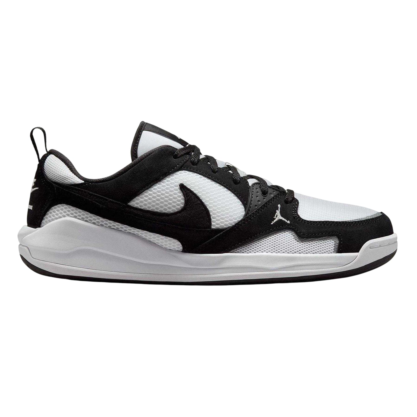 Black-White - Front - Air Mens CMFT Era Leather Basketball Shoes