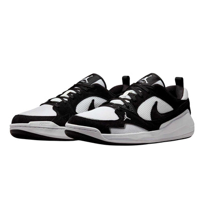 Black-White - Side - Air Mens CMFT Era Leather Basketball Shoes