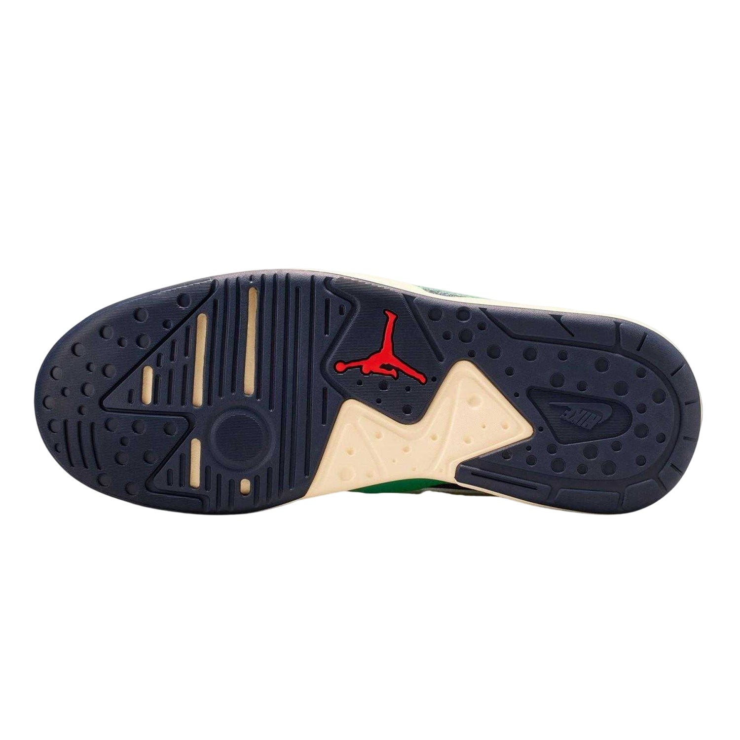 Navy-Green - Lifestyle - Air Mens CMFT Era Leather Basketball Shoes